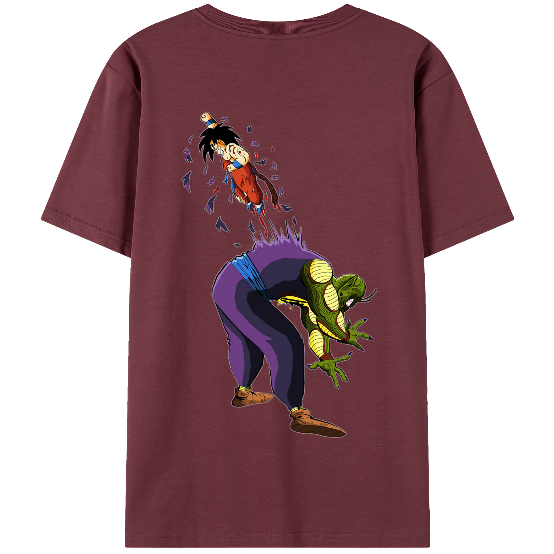 （画像用） ドラゴンボール DRAGON BALL 綿100％半袖Tシャツ（背面プリント）